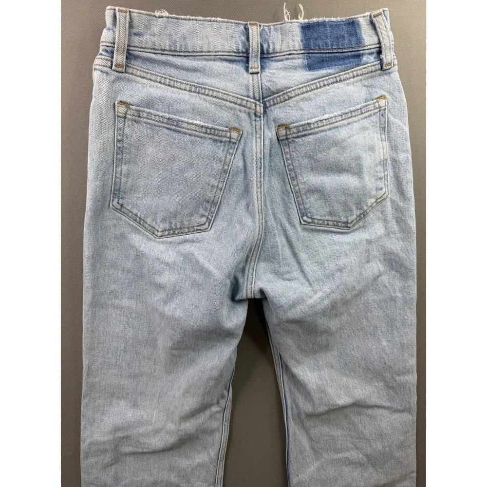 Abercrombie & Fitch The 90s Relaxed Jean Women's Light Wash High Rise 27x30